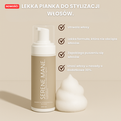 Pianka Utrwalająca od Serene Mane (200ml)